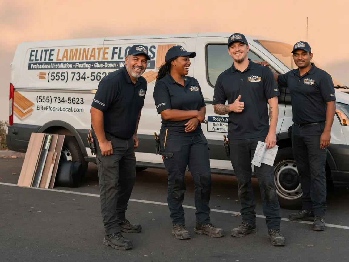 Laminate flooring installation company in Markleville, IN